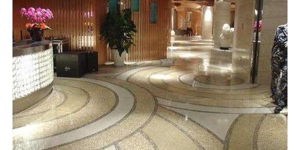 现在流行的水磨石地面多少钱一平？